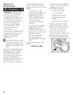 Preview for 56 page of Bosch Dryer Installation And Operating Instructions Manual