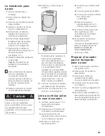 Preview for 69 page of Bosch Dryer Installation And Operating Instructions Manual