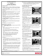 Bosch DS1103i Installation Instructions preview
