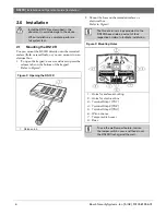 Предварительный просмотр 6 страницы Bosch DS12R Installation And Operation Manual