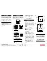 Bosch DS306E Installation Instructions preview