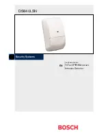 Bosch DS840LSN Installation Manual preview