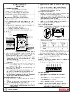 Предварительный просмотр 1 страницы Bosch DS935LSN Installation Instructions