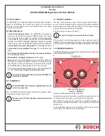 Bosch DS9432B Installation Instructions preview