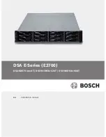 Bosch DSA E-Series (E2700) Installation Manual preview