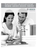 Preview for 1 page of Bosch DUH30122UC Use And Care Manual