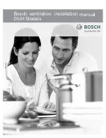 Preview for 1 page of Bosch DUH30152UC Installation Manual