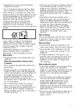 Preview for 11 page of Bosch DUL63CA20T Instruction Manual