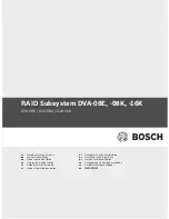 Bosch DVA-08E Quick Installation Manual preview