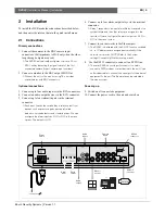 Preview for 8 page of Bosch DVR4C Series Installation Manual