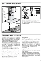 Предварительный просмотр 9 страницы Bosch DWA064W51B/01 Instructions For Installation And Use Manual