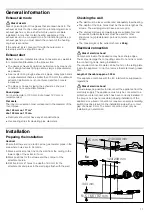 Предварительный просмотр 11 страницы Bosch DWA064W51B/01 Instructions For Installation And Use Manual