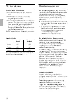 Preview for 14 page of Bosch DWA092450 Operating And Installation Instructions