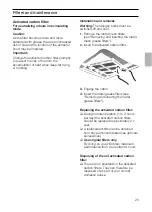 Preview for 23 page of Bosch DWA092450 Operating And Installation Instructions