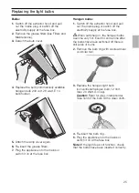 Preview for 25 page of Bosch DWA092450 Operating And Installation Instructions