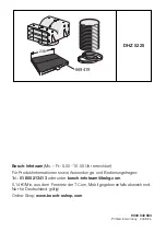 Preview for 108 page of Bosch DWA092450 Operating And Installation Instructions