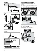 Предварительный просмотр 14 страницы Bosch DWA097E51B Instructions For Installation And Use Manual