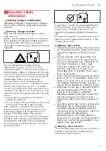 Preview for 3 page of Bosch DWA64BC50B Instructions For Installation And Use Manual