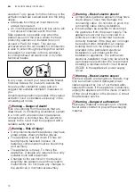 Preview for 12 page of Bosch DWA64BC50B Instructions For Installation And Use Manual