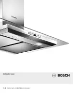 Bosch DWB09W851I Instructions For Installation And Use Manual предпросмотр