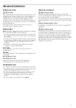 Preview for 11 page of Bosch DWB09W851I Instructions For Installation And Use Manual