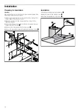 Preview for 12 page of Bosch DWB09W851I Instructions For Installation And Use Manual