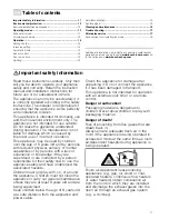 Предварительный просмотр 11 страницы Bosch DWB121K50 Instruction Manual