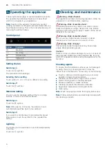 Preview for 6 page of Bosch DWB96DM50B Instructions For Installation And Use Manual