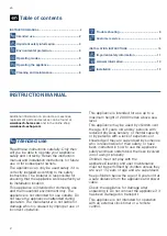 Preview for 2 page of Bosch DWB97DM50A Instructions For Installation And Use Manual