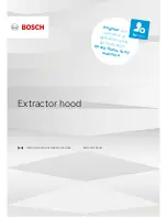 Preview for 2 page of Bosch DWB98JQ50 Instructions For Installation And Use Manual