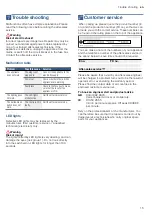 Preview for 15 page of Bosch DWB98JR50A Instructions For Installation And Use Manual