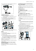 Предварительный просмотр 15 страницы Bosch DWF67 Series User Manual And Installation Instructiions