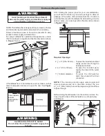 Предварительный просмотр 6 страницы Bosch DWHD650GFP Installation Instructions Manual