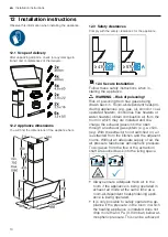 Предварительный просмотр 10 страницы Bosch DWK0 5G 0 Series User Manual And Installation Instructions