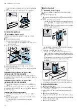 Preview for 14 page of Bosch DWK0.5G.0 User Manual And Installation Instructions