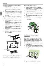 Предварительный просмотр 12 страницы Bosch DWK063650 Operating And Installation Instructions