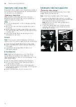 Preview for 14 page of Bosch DWK98PR60/02 Instructions For Installation And Use Manual