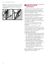 Preview for 18 page of Bosch DWK98PR60/02 Instructions For Installation And Use Manual