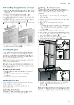 Preview for 23 page of Bosch DWK98PR60/02 Instructions For Installation And Use Manual