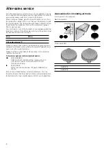 Предварительный просмотр 8 страницы Bosch DWW06W850I Instructions For Installation And Use Manual