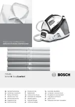 Bosch EasyComfort 4 Series Operating Instructions Manual предпросмотр