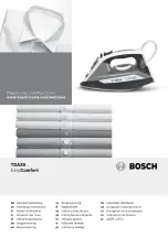 Предварительный просмотр 1 страницы Bosch EasyComfort TDA30EASY Operating Instructions Manual