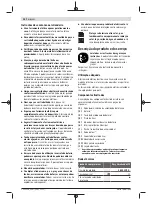 Preview for 34 page of Bosch EasyCurvSander 12 Original Instructions Manual