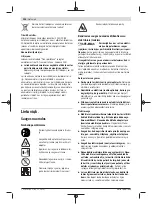 Предварительный просмотр 204 страницы Bosch EasyShear Original Instructions Manual