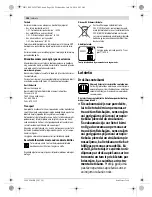 Preview for 104 page of Bosch EasyVac 12 Original Instructions Manual