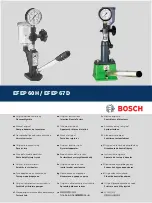 Предварительный просмотр 1 страницы Bosch EFEP 60H Original Instructions Manual