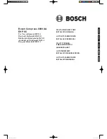 Предварительный просмотр 1 страницы Bosch EHP 8.5 AA/I Installation Manual