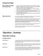 Preview for 11 page of Bosch ELECTRIC FREE-STANDING CONVECTION RANGE Use And Care Manual