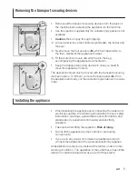 Предварительный просмотр 5 страницы Bosch Electronic with tempature selector Operating Instructions And Installation