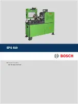 Предварительный просмотр 1 страницы Bosch EPS 610 Original Instructions Manual